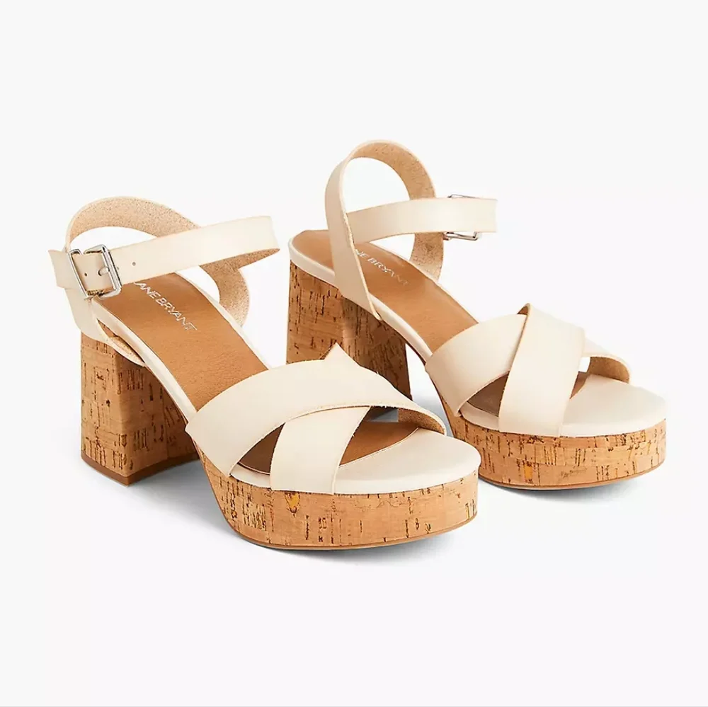 Dream Cloud Platform Strappy Platform Block Heel